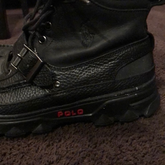 POLO Ralph Lauren Leather Boots - Picture 2 of 4